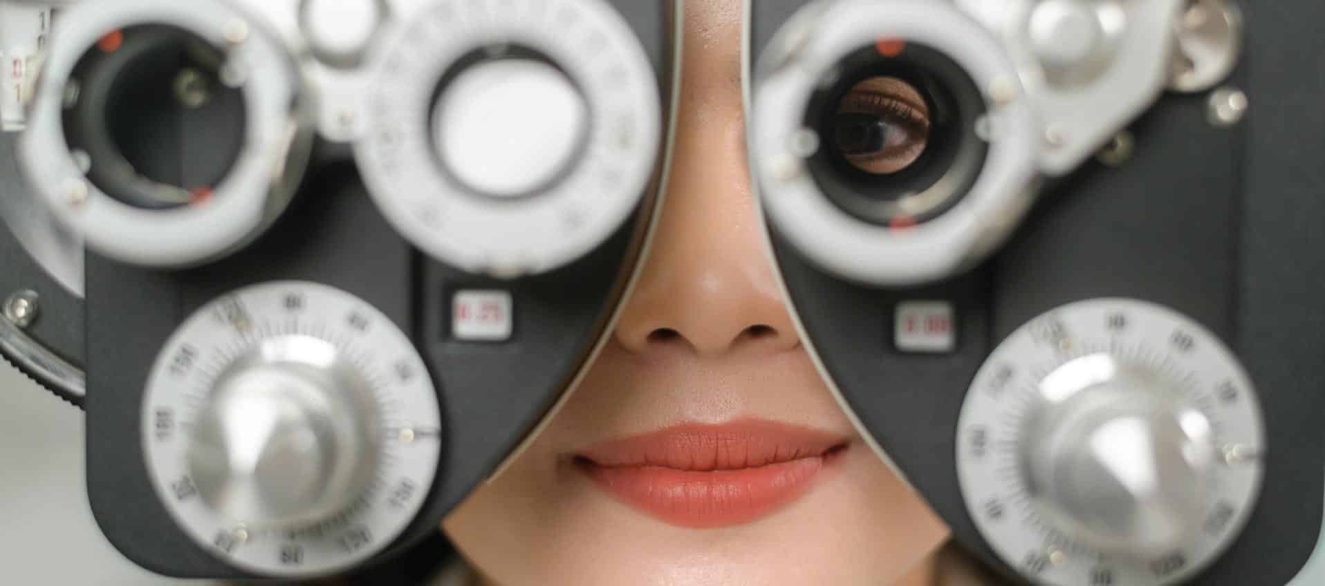 Advanced urgent eye care equipment at Priority ER Odessa Texas emergency room