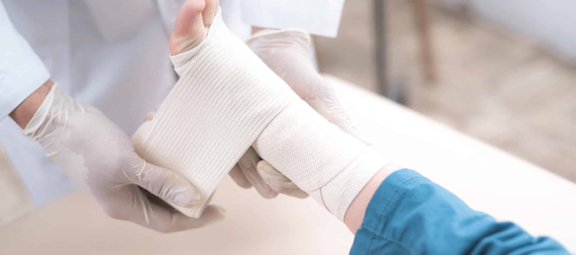 Advanced ankle injury treatment equipment at Priority ER Odessa Texas emergency room