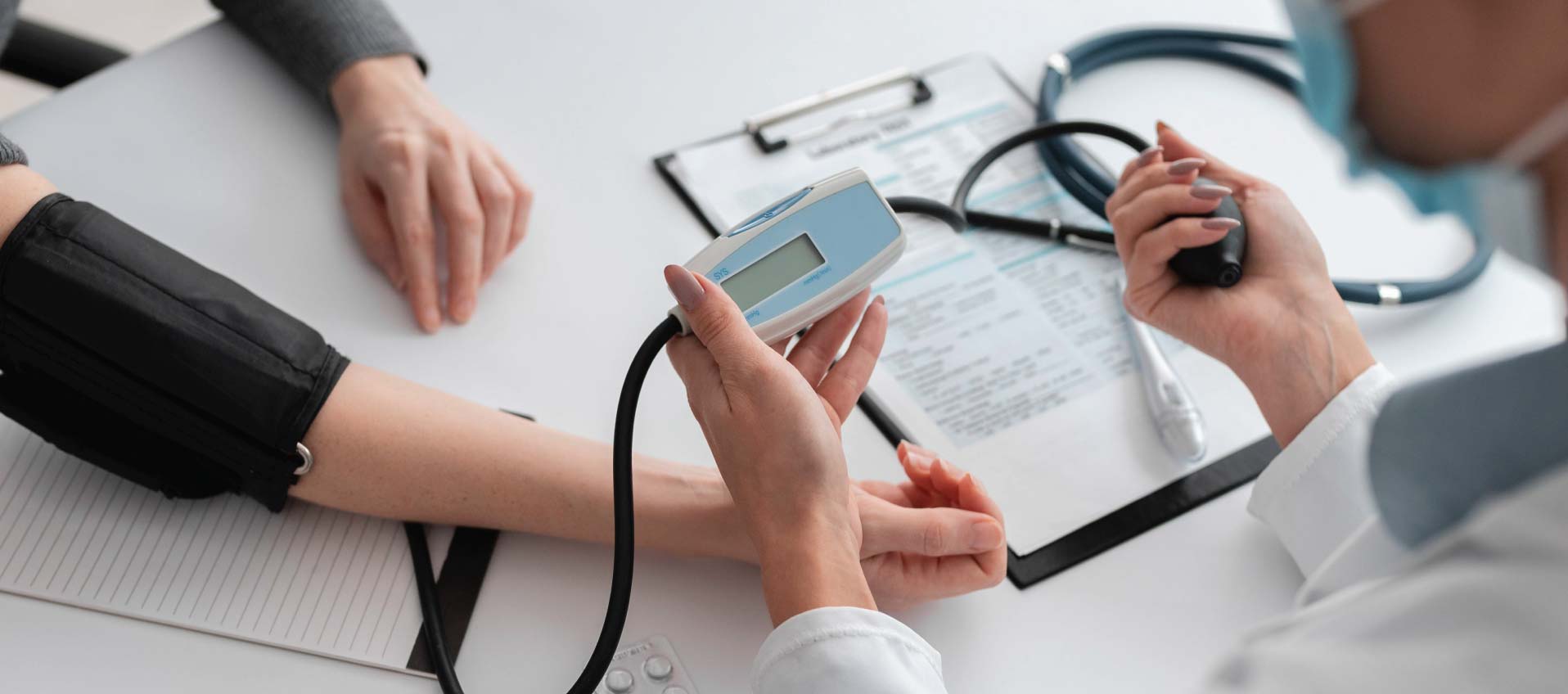 Board-Certified Emergency Physicians Available 24/7 at Priority ER Odessa Medical provider examining patient urgent care vs walk in clinic Odessa Texas