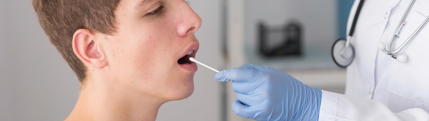 Emergency room strep throat rapid testing diagnostic equipment Odessa Texas Priority ER