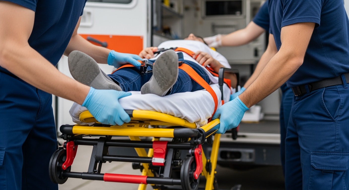 24 hour emergency care open now with illuminated Priority ER entrance at night in Odessa Texas