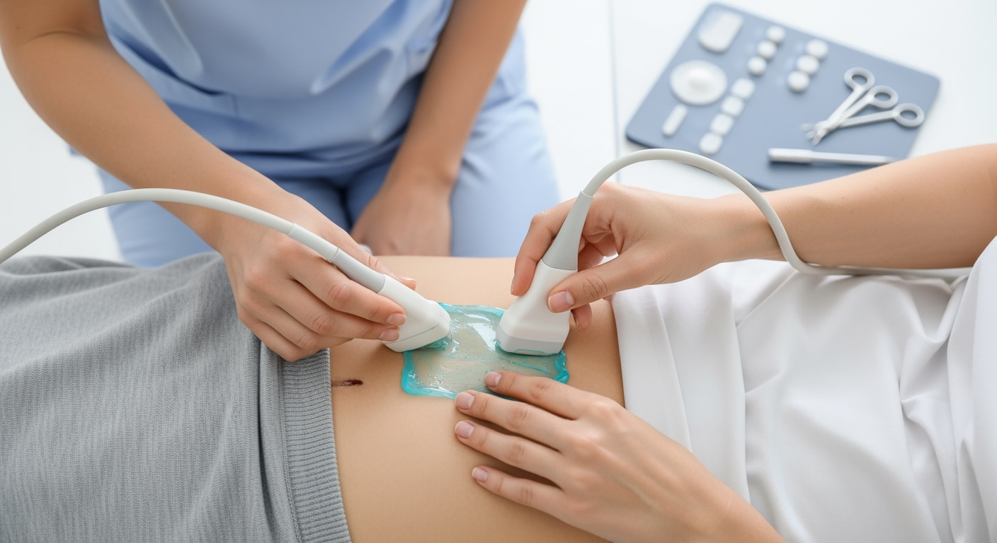Priority ER facility illuminated at night providing 24 hour emergency care in Odessa Texas