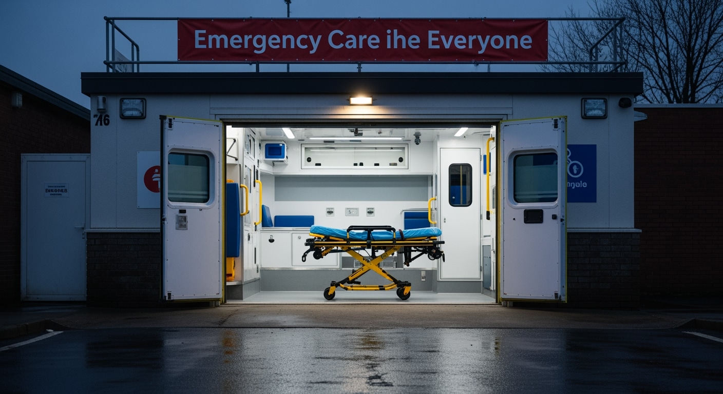 Emergency physician providing compassionate care at Priority ER