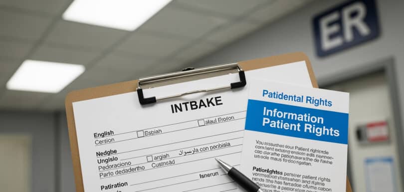 Emergency room healthcare access for all patients regardless of immigration status Odessa Texas