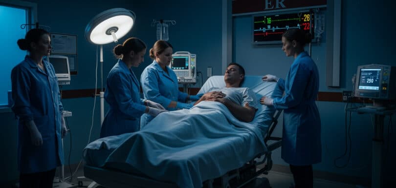 Chest pain urgent care or emergency room cardiac diagnostic equipment Odessa Texas Priority ER