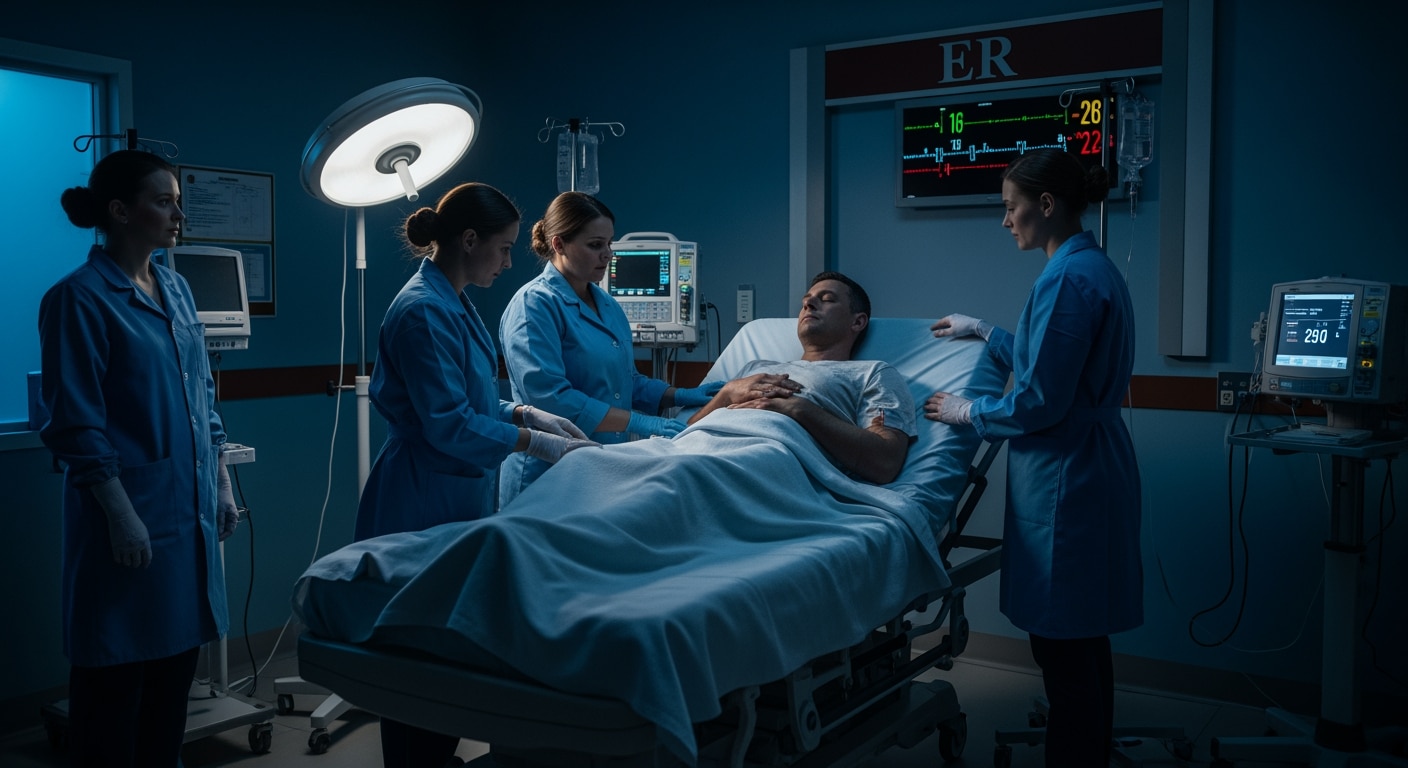 West Texas oil field worker in heat representing cardiac risk factors