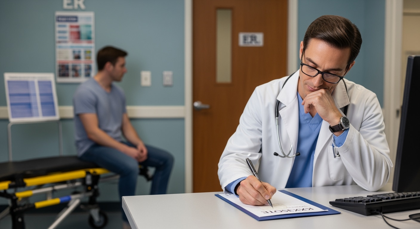 West Texas oil field workers requiring medical documentation for employment