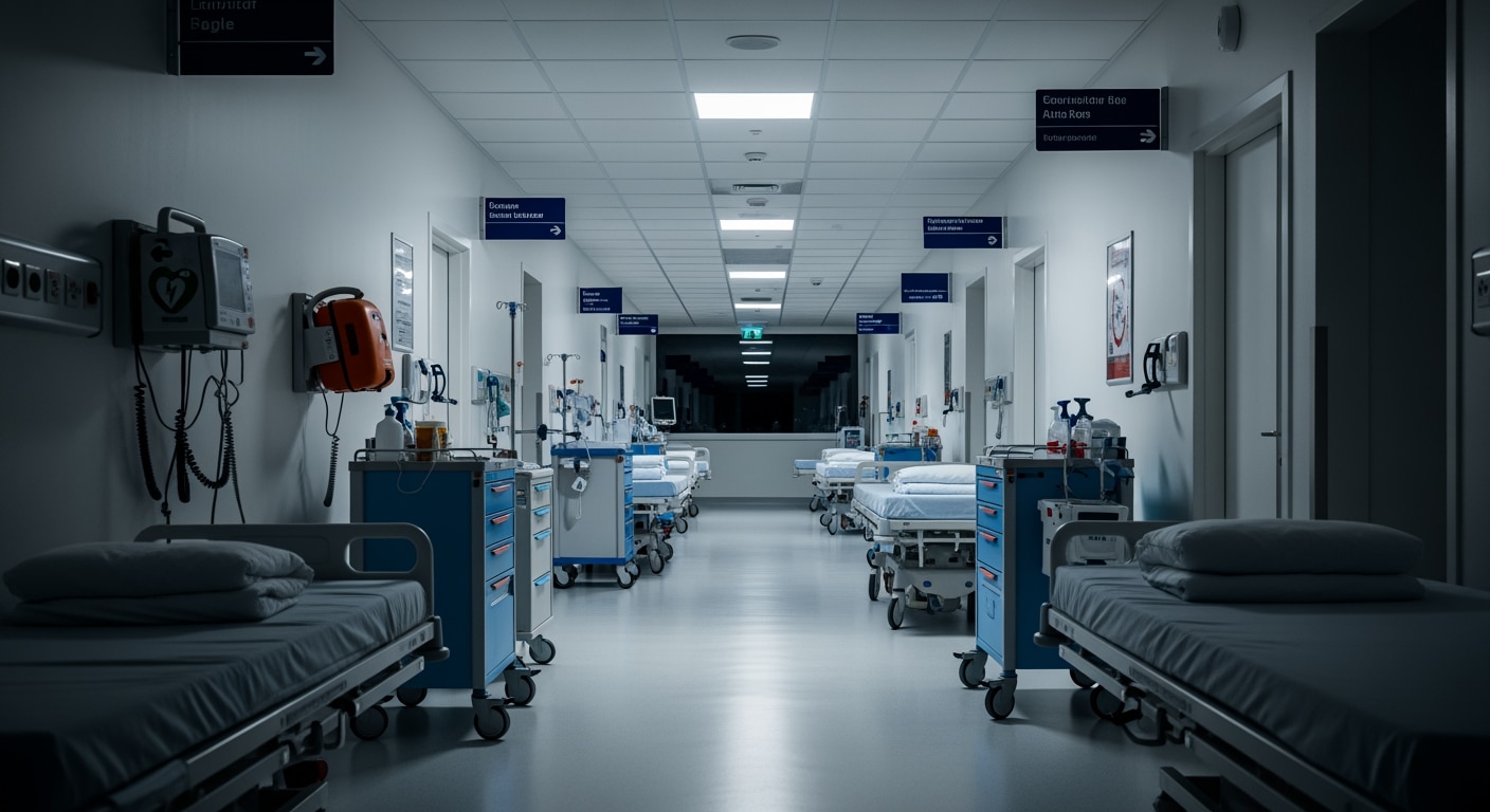 Priority ER emergency room fully staffed and operational during overnight hours