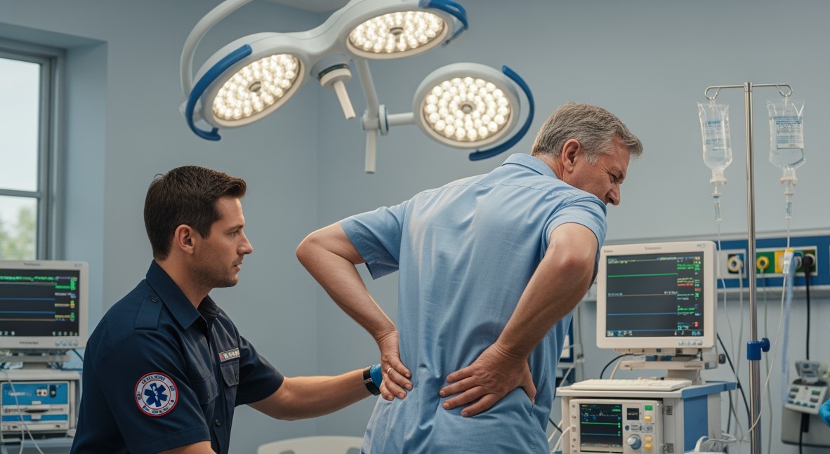 Board-certified emergency physicians and nurses providing critical care