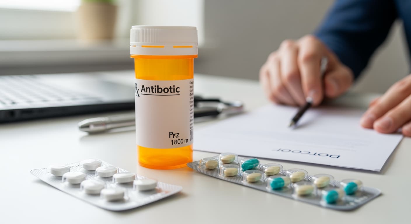 Emergency physician treating UTI patient at Priority ER