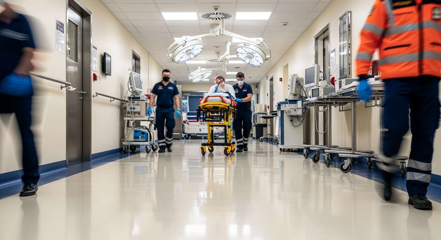 Priority ER facility exterior in Odessa Texas showing 24/7 emergency entrance