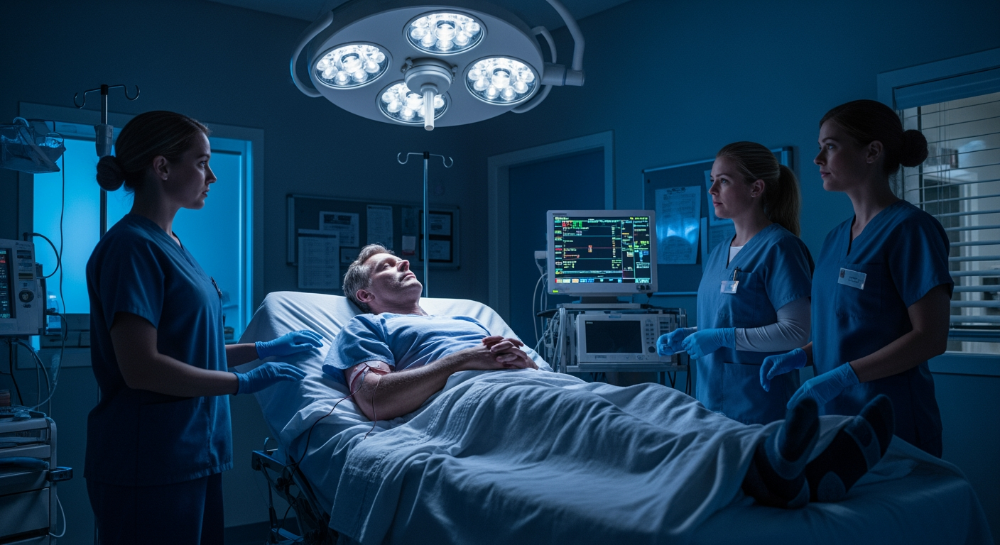 West Texas oil field worker in heat representing cardiac risk factors