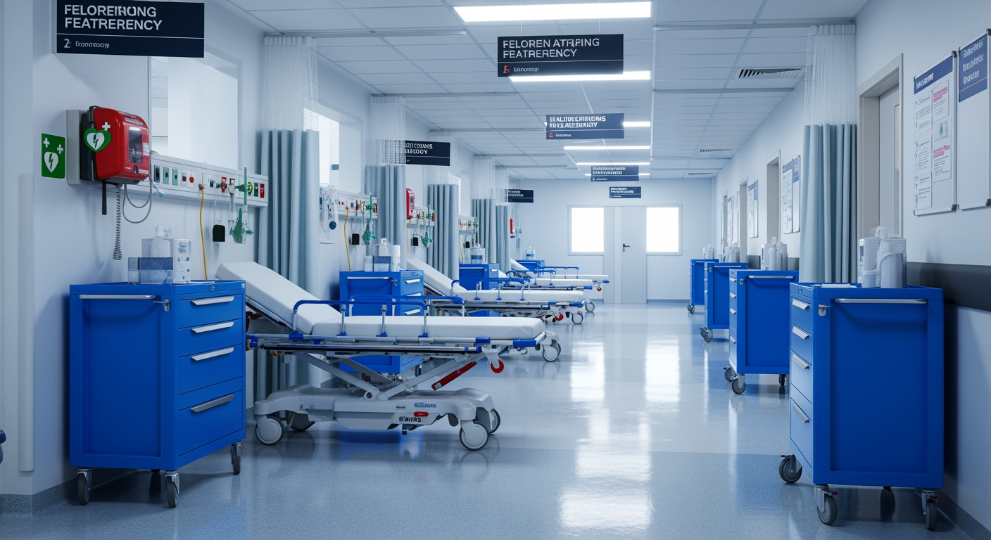 Priority ER facility exterior in Odessa Texas showing 24/7 emergency entrance