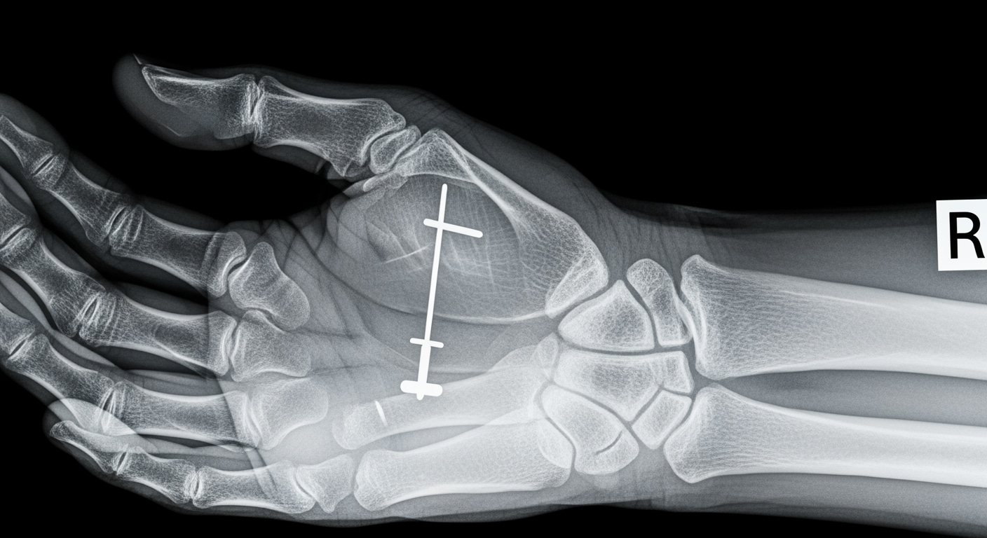 West Texas oil refinery with workers requiring emergency x-ray for workplace injuries