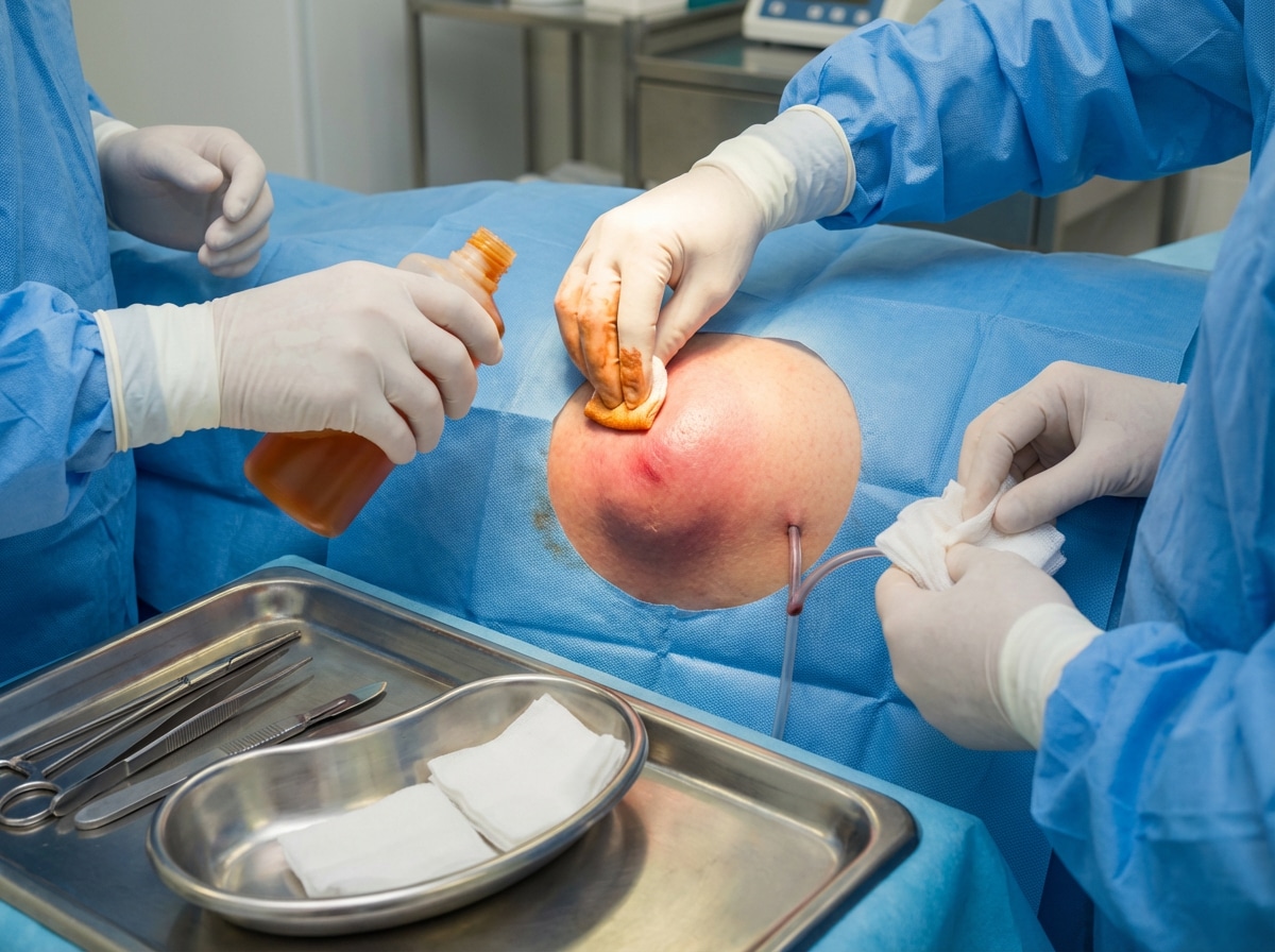 Proper handwashing technique demonstration for infection prevention