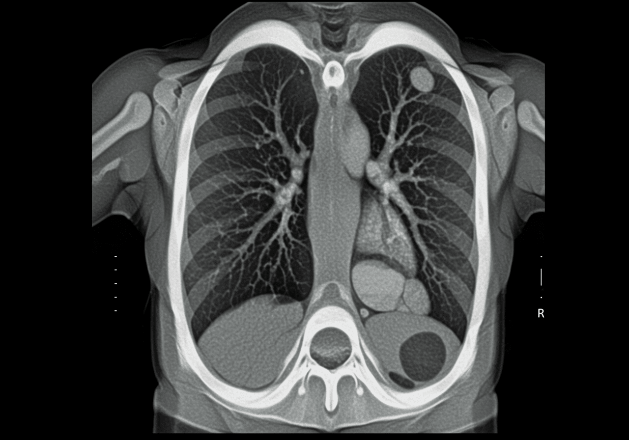 Emergency chest X-ray and CT angiogram equipment at Priority ER Odessa