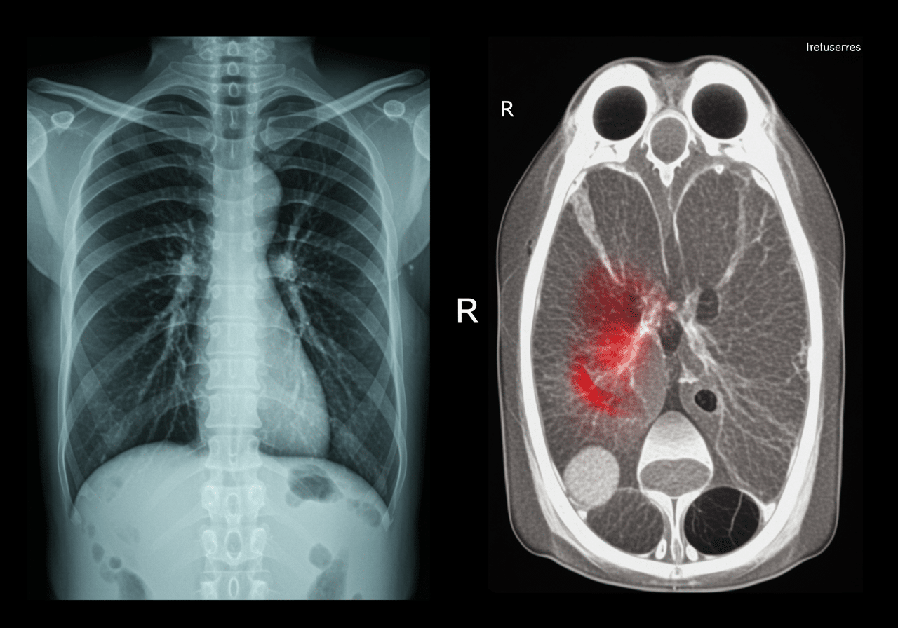 Healthcare provider educating patient about pneumonia prevention and vaccination