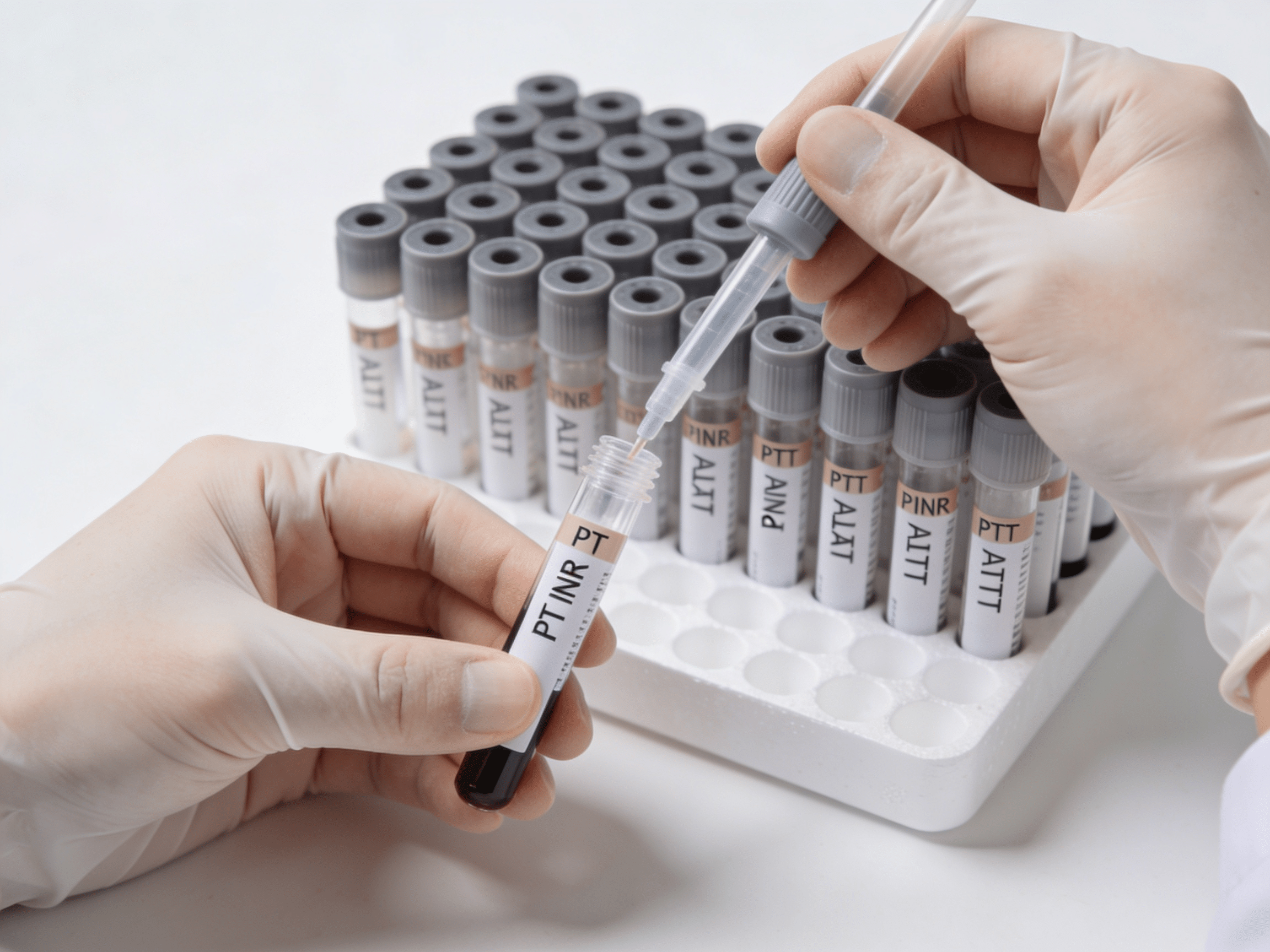 West Texas oil refinery with workers requiring coagulation monitoring for anticoagulation therapy