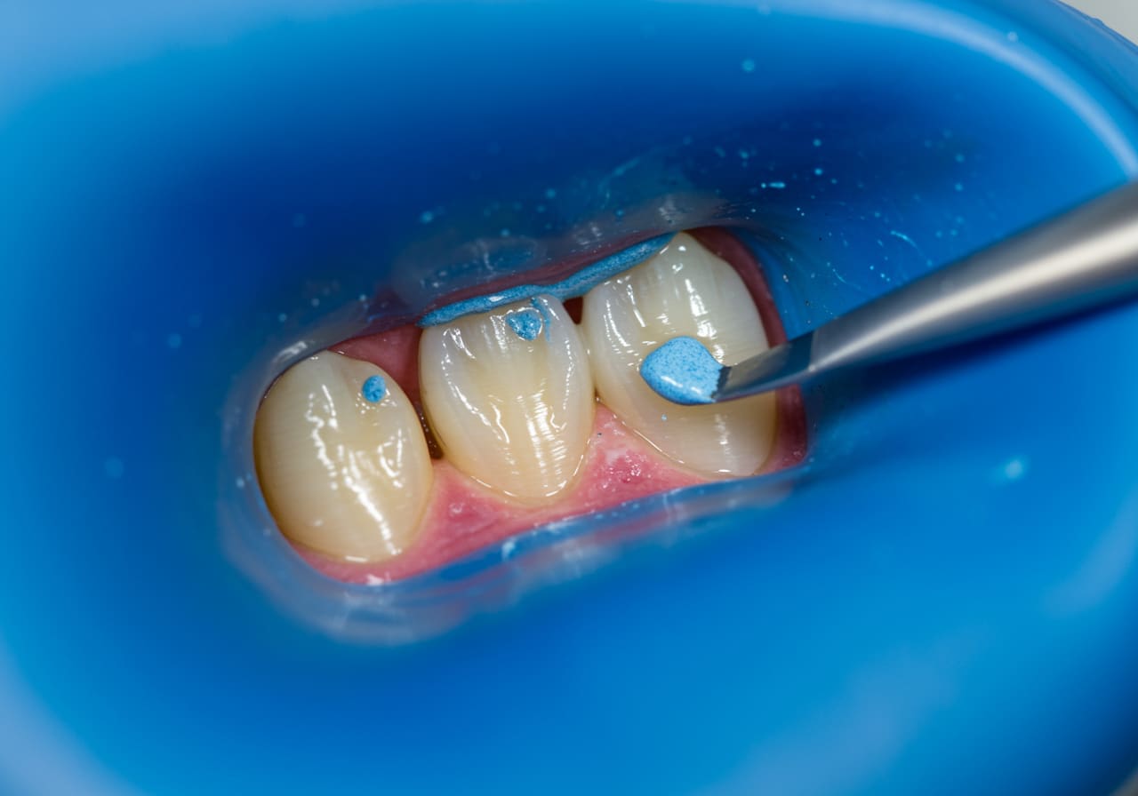 Oil field worker with proper facial protection equipment