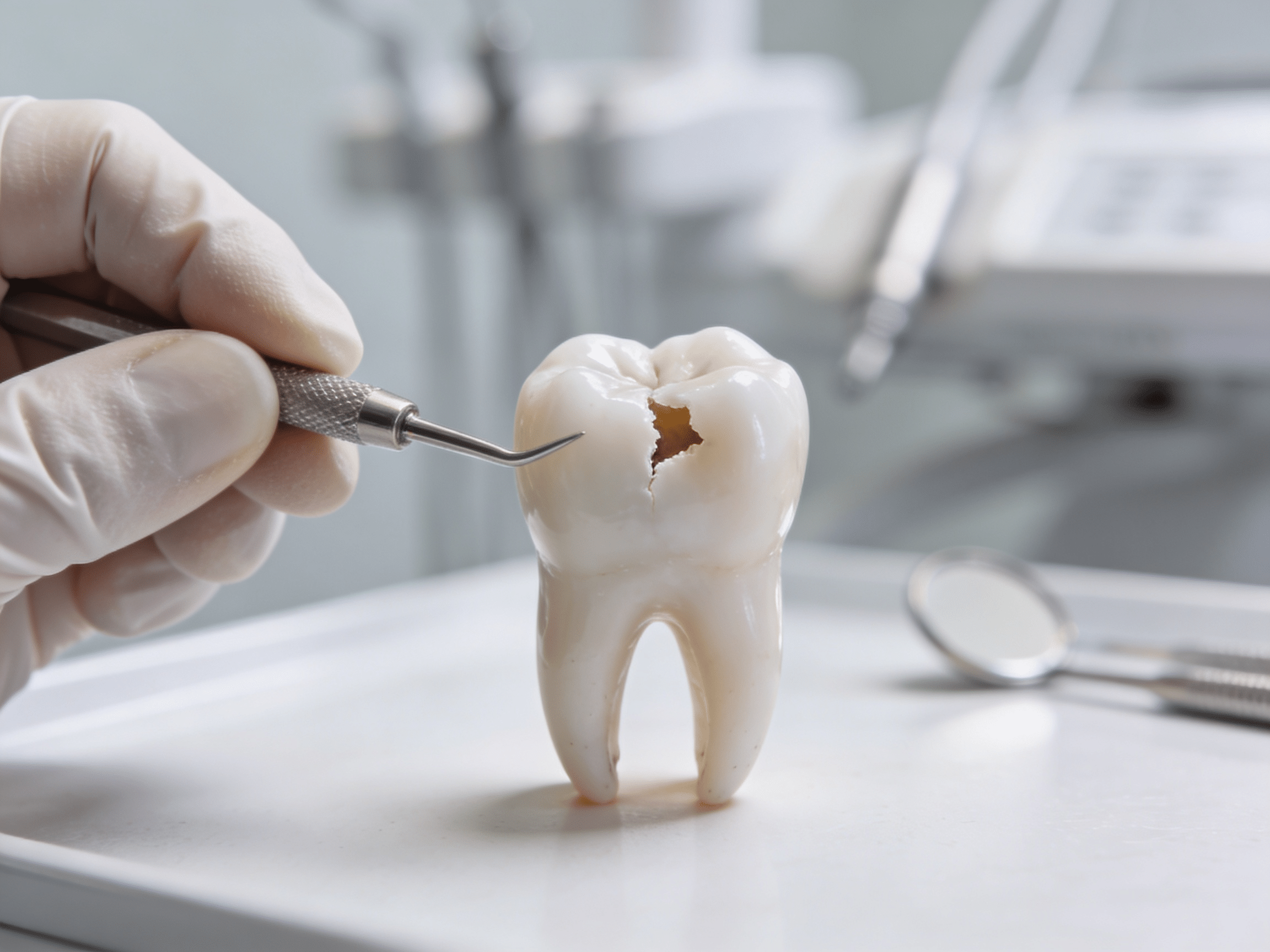 Priority ER dental emergency team evaluating patient