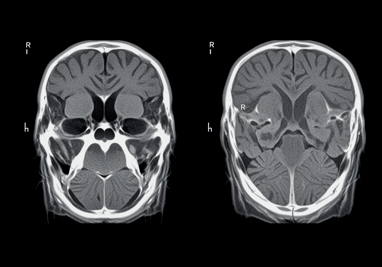 Emergency CT scanner room at Priority ER Odessa for head imaging