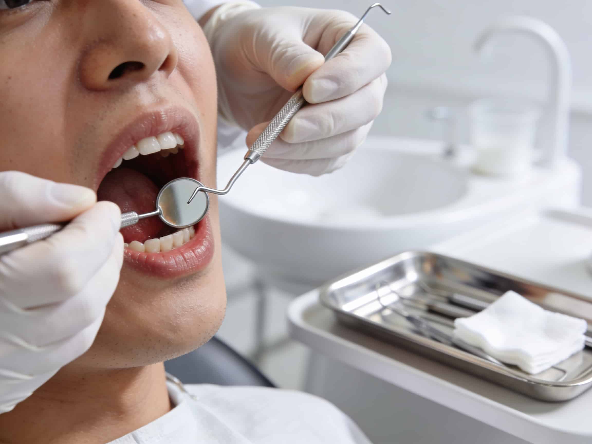 Emergency cracked tooth treatment room at Priority ER Odessa with dental equipment