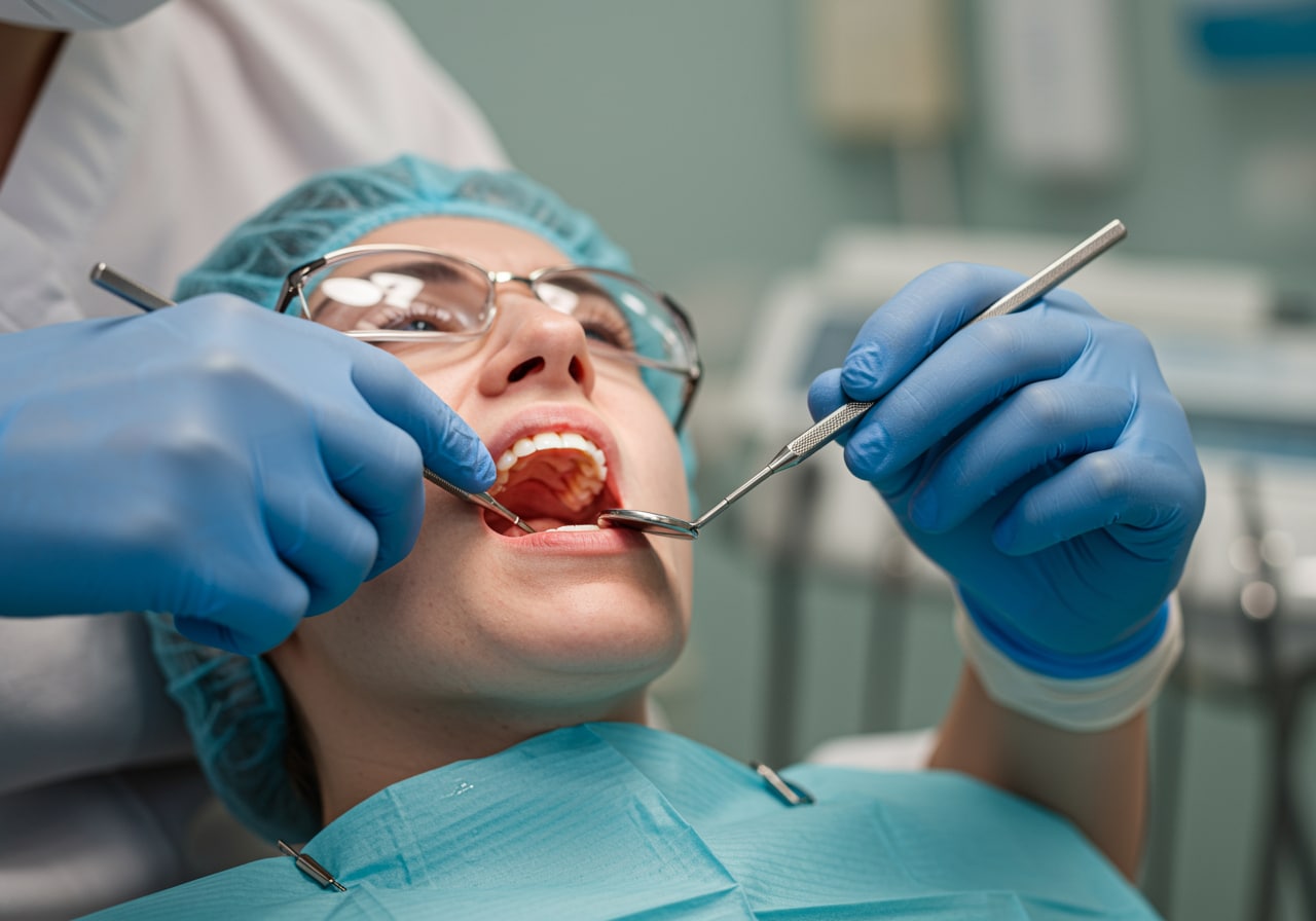 Custom-fitted athletic mouthguard for dental injury prevention in sports