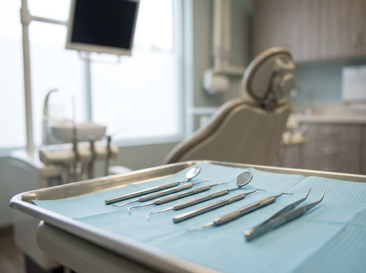 Emergency physician performing tooth reimplantation at Priority ER Odessa