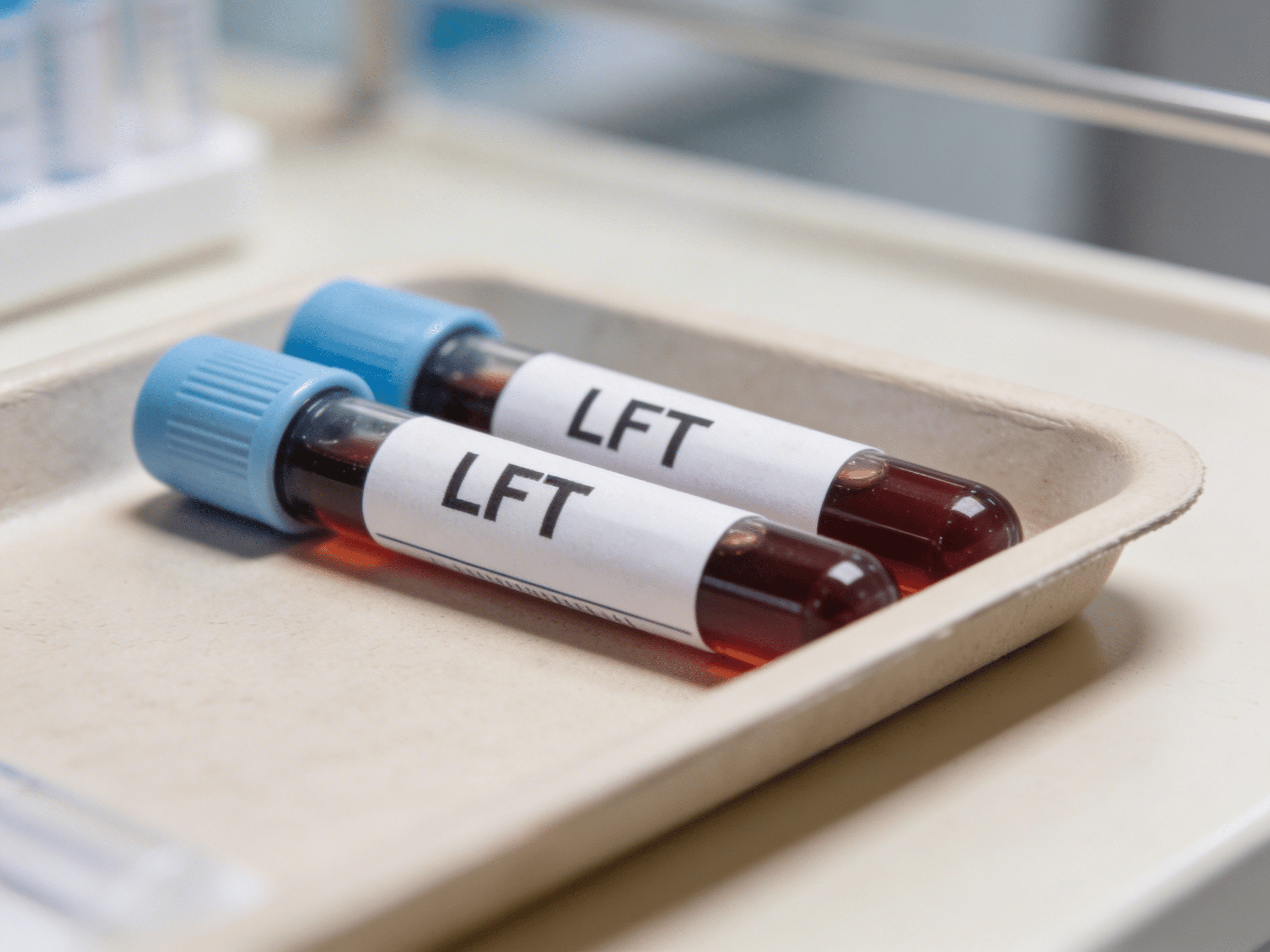 Certified medical laboratory technologist performing emergency blood work at Priority ER