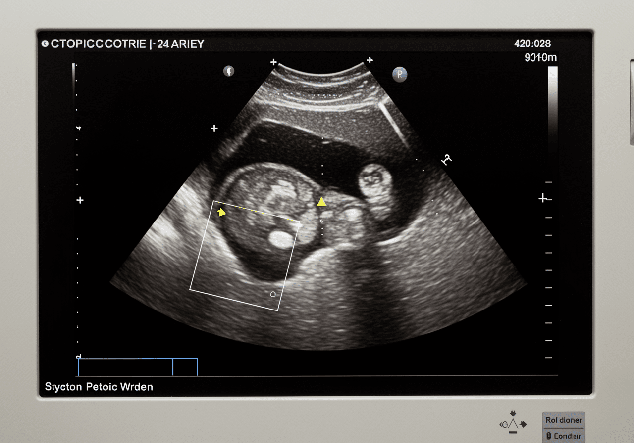 Emergency physician performing transvaginal ultrasound at Priority ER