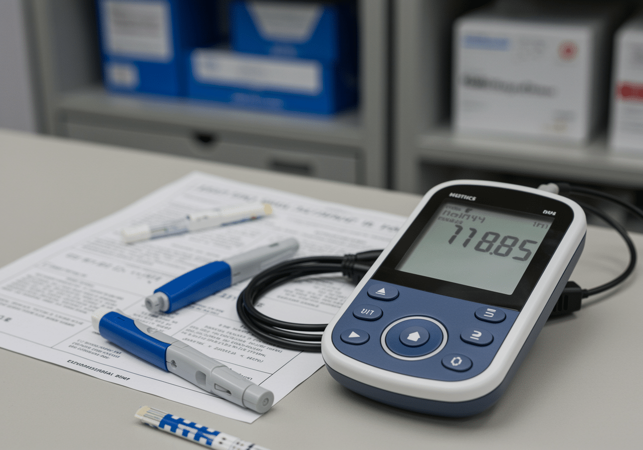 Emergency point-of-care testing equipment at Priority ER Odessa with advanced analyzers