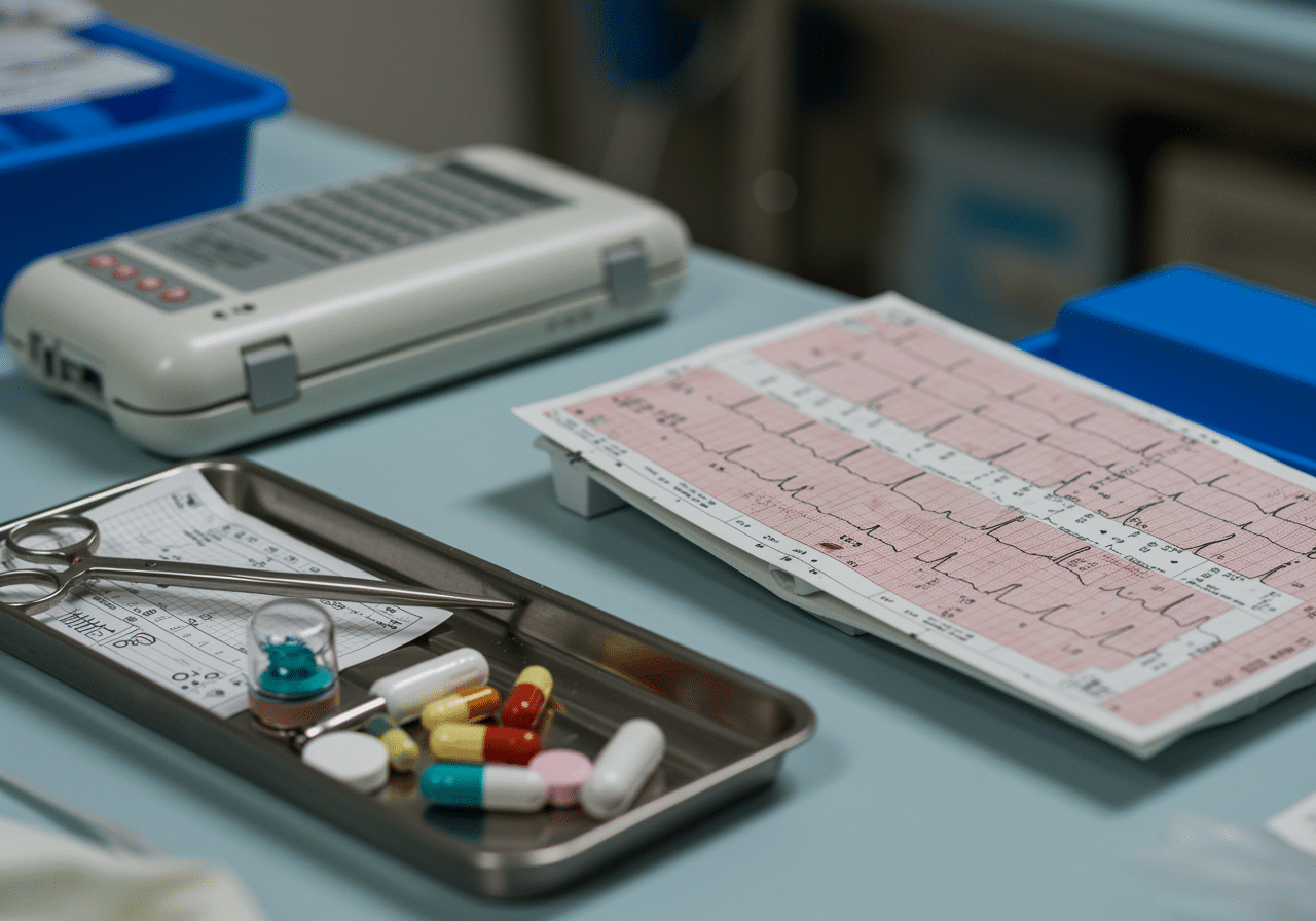 Emergency CT brain scan detecting stroke at Priority ER