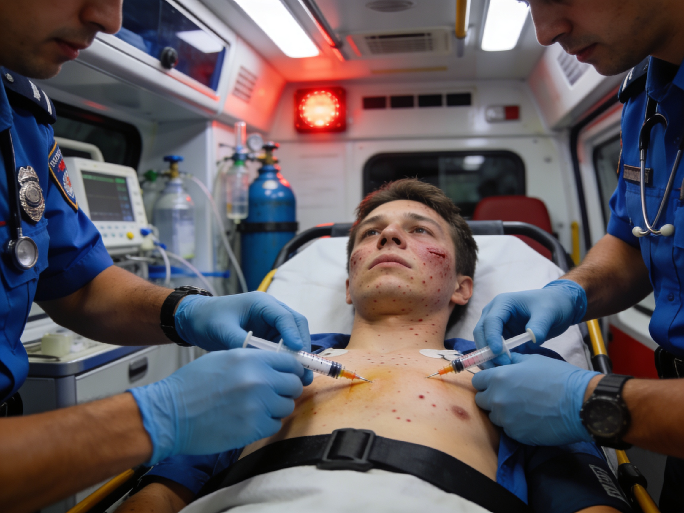 Epinephrine autoinjectors and emergency allergy kit for anaphylaxis prevention