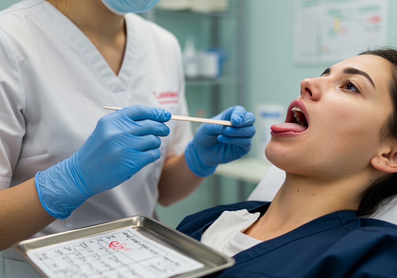 Emergency oral hemorrhage treatment room at Priority ER Odessa with hemostatic equipment