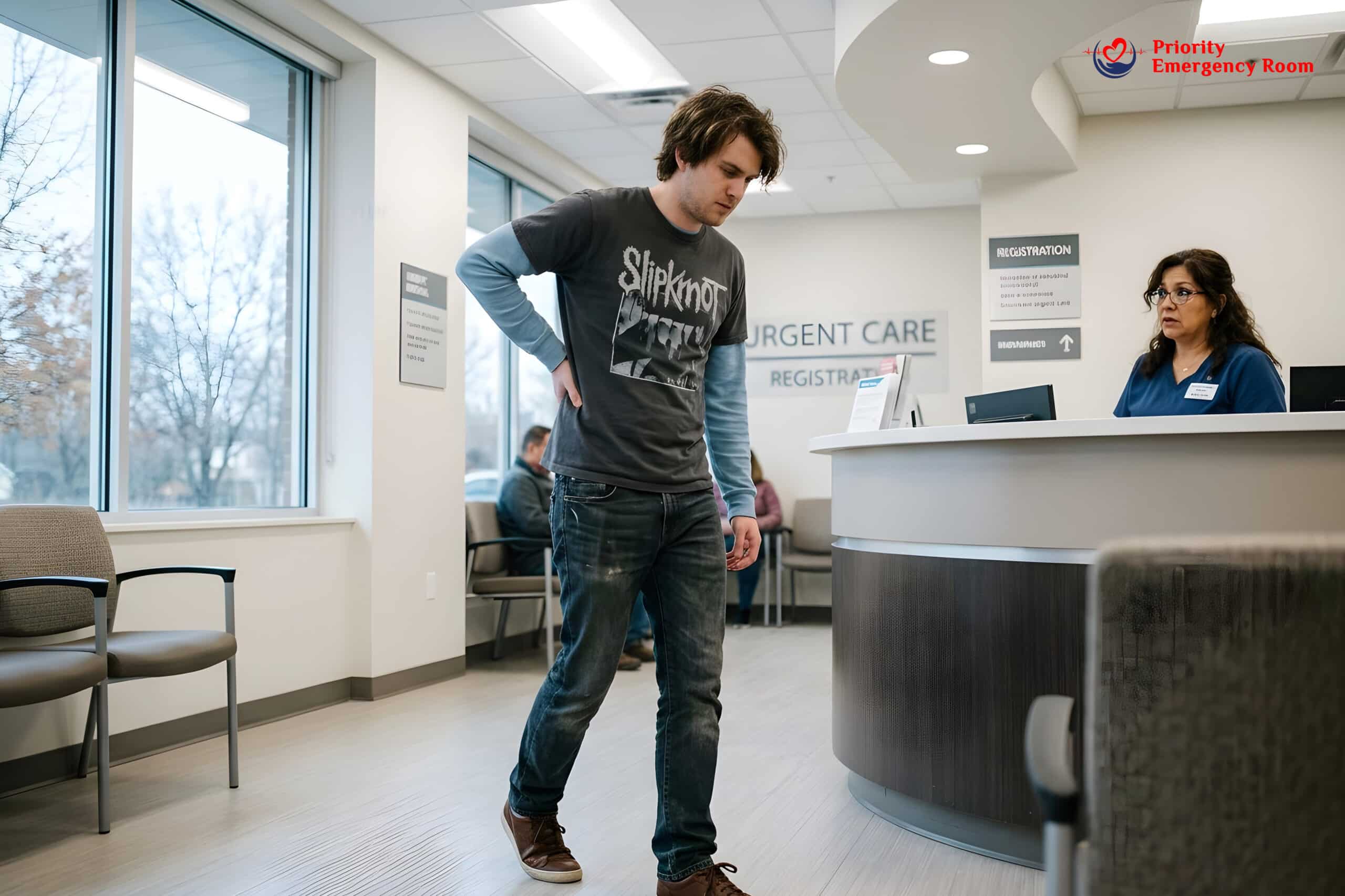 Severe kidney stone pain