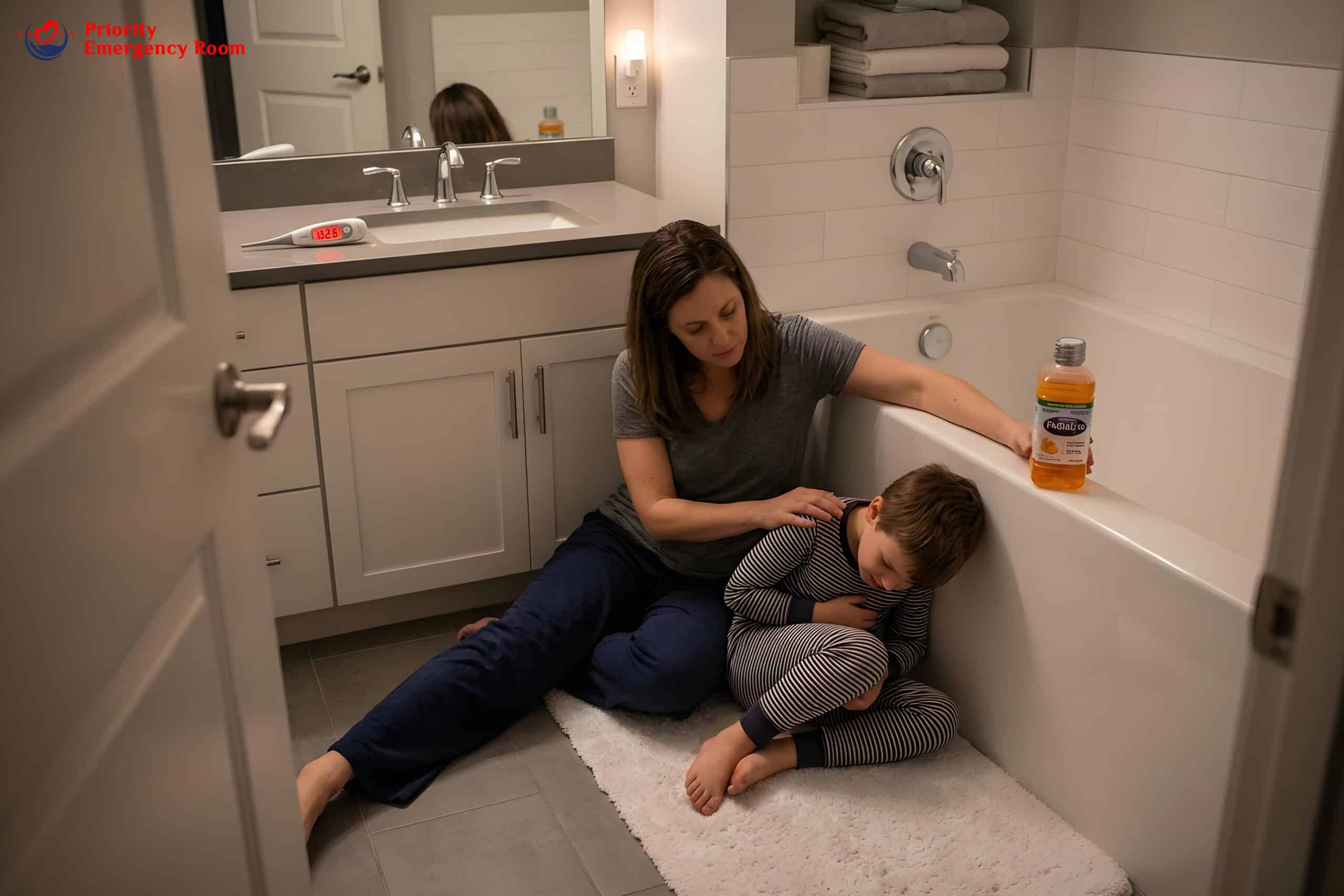 Dehydration signs in children