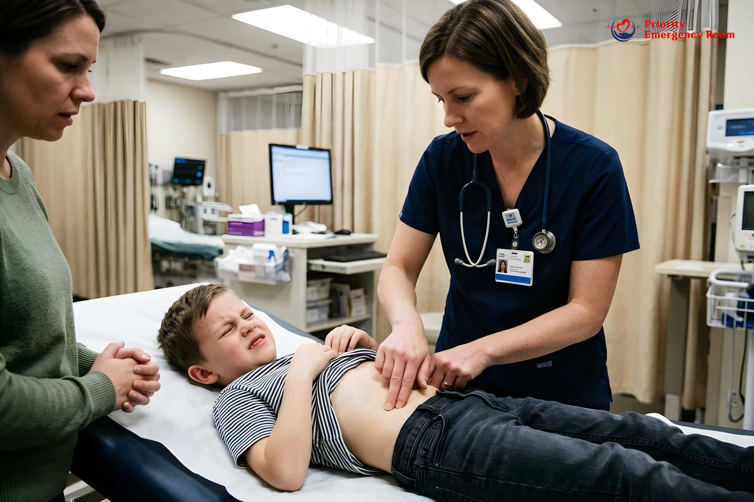 Child having difficulty breathing - emergency care protected by law