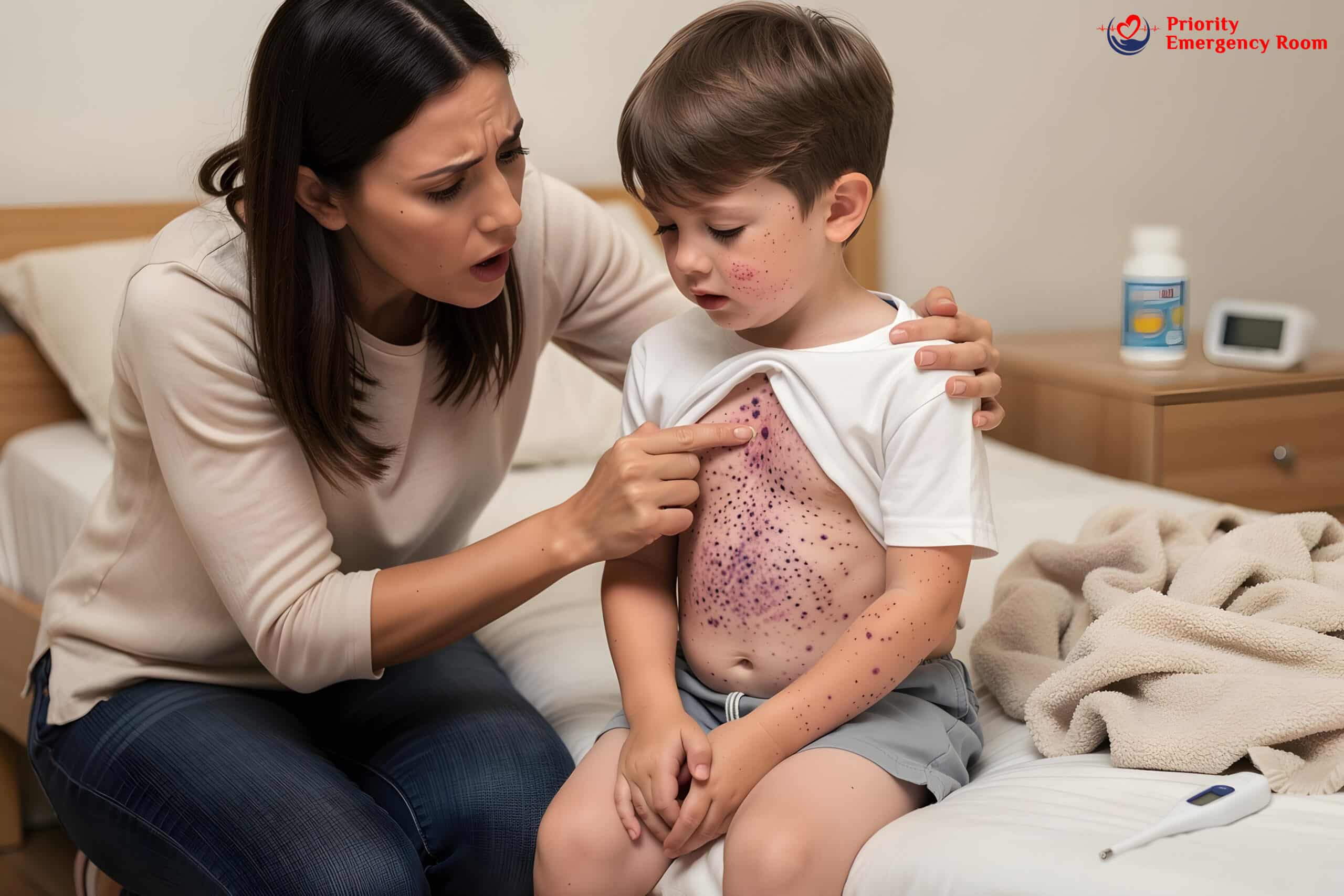 Dehydration signs in children