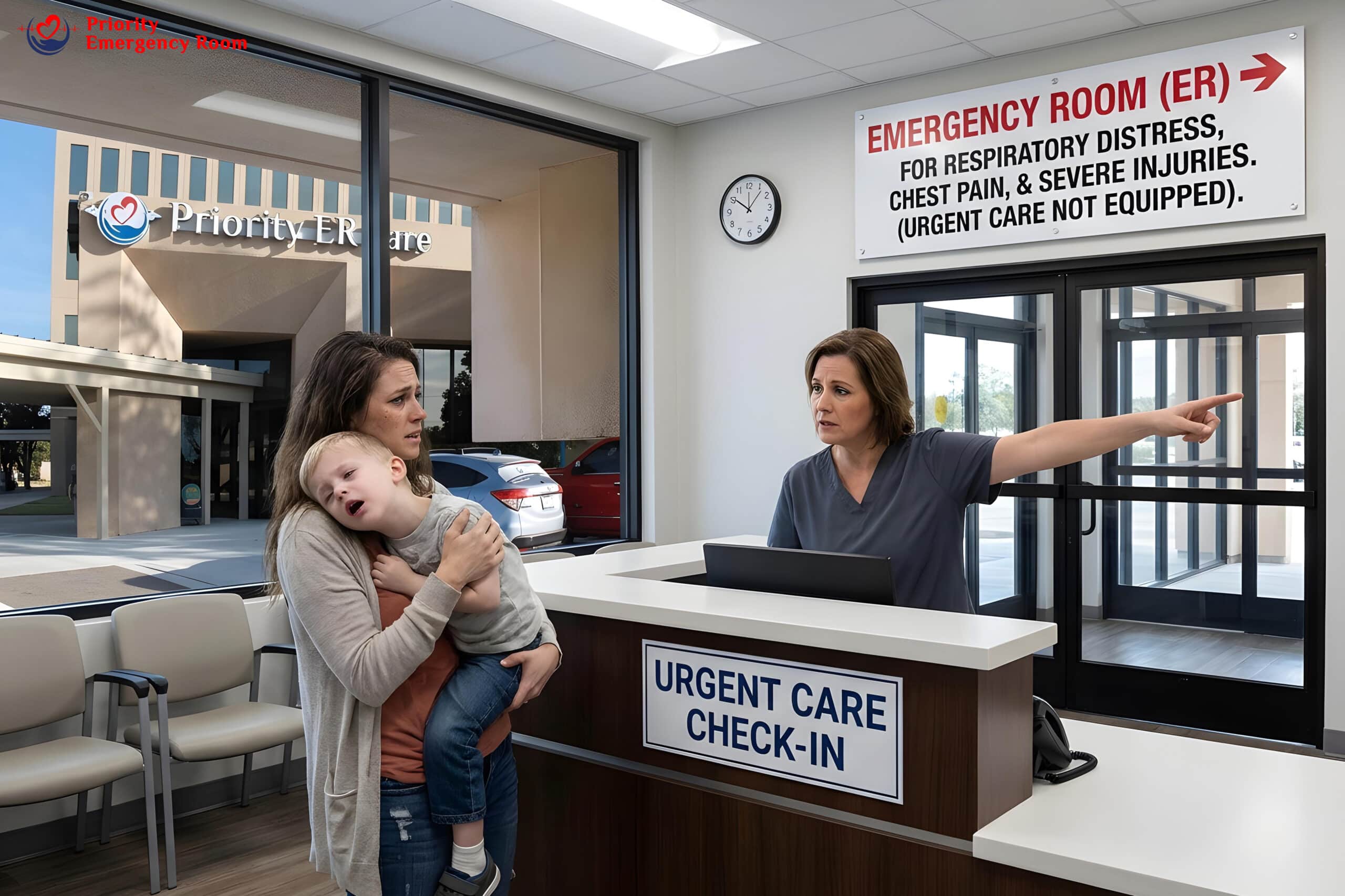 Respiratory emergency - breathing difficulty