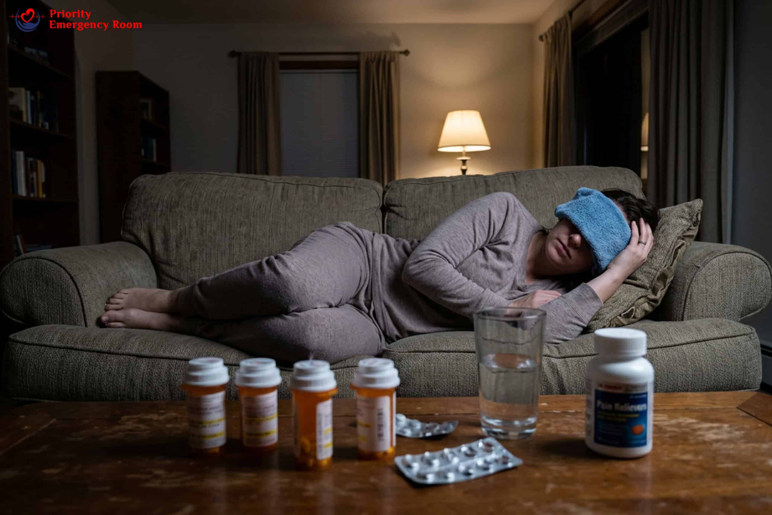 Sudden severe headache