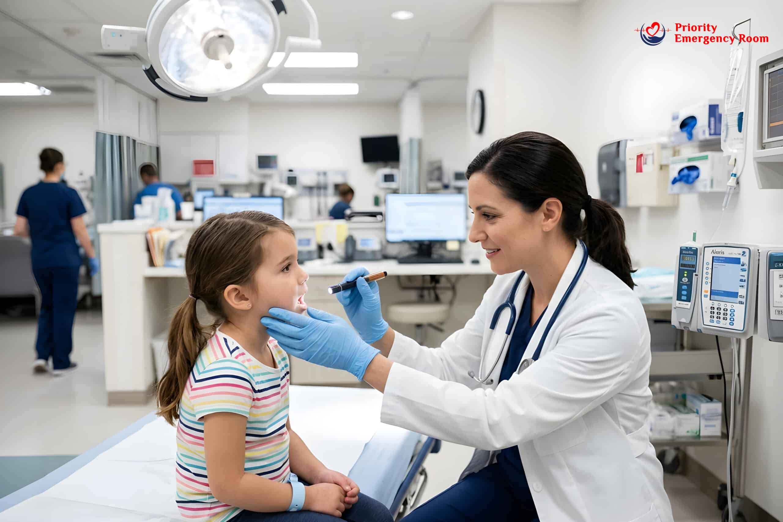 Respiratory emergency - child with breathing difficulty