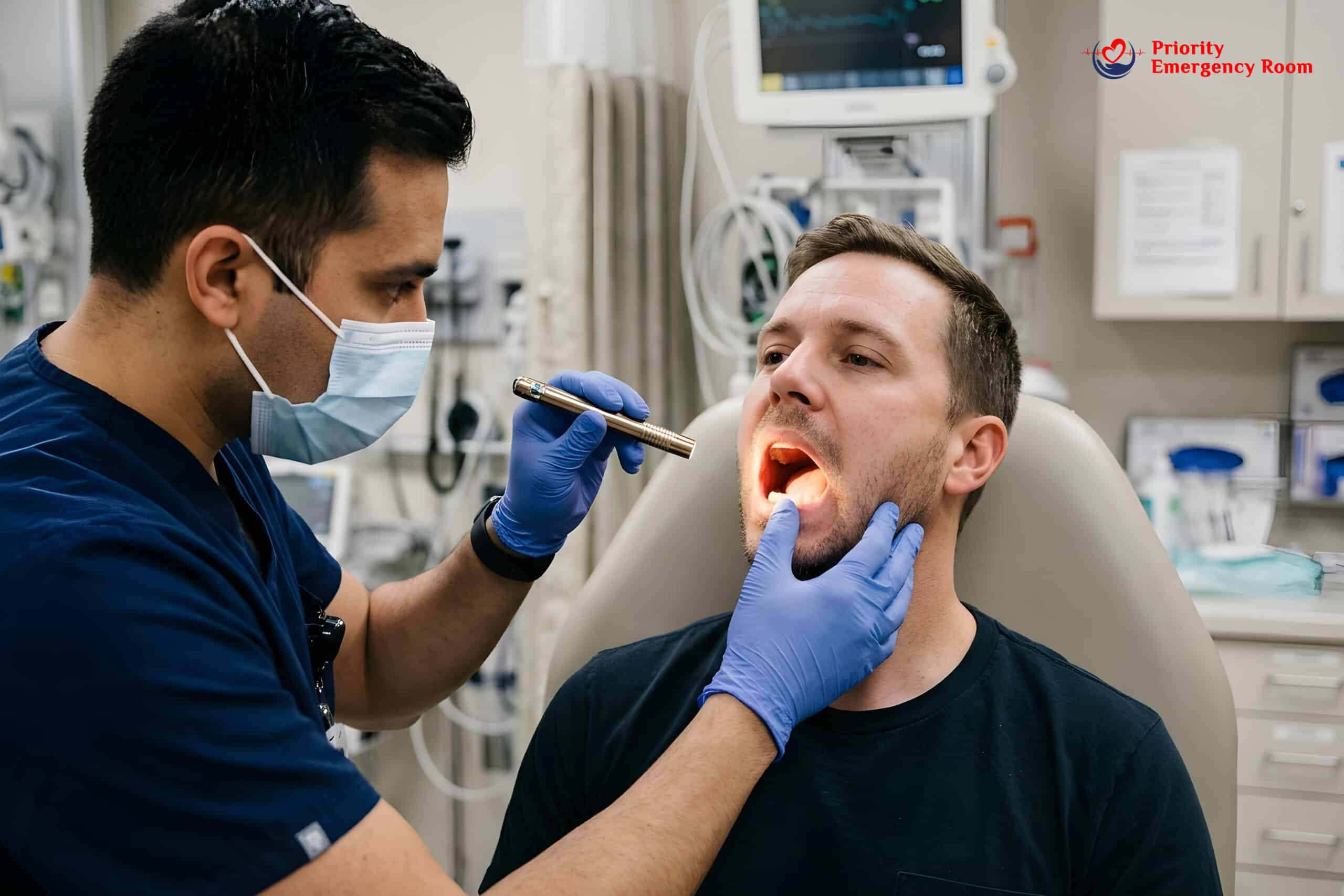 Fever with dental infection