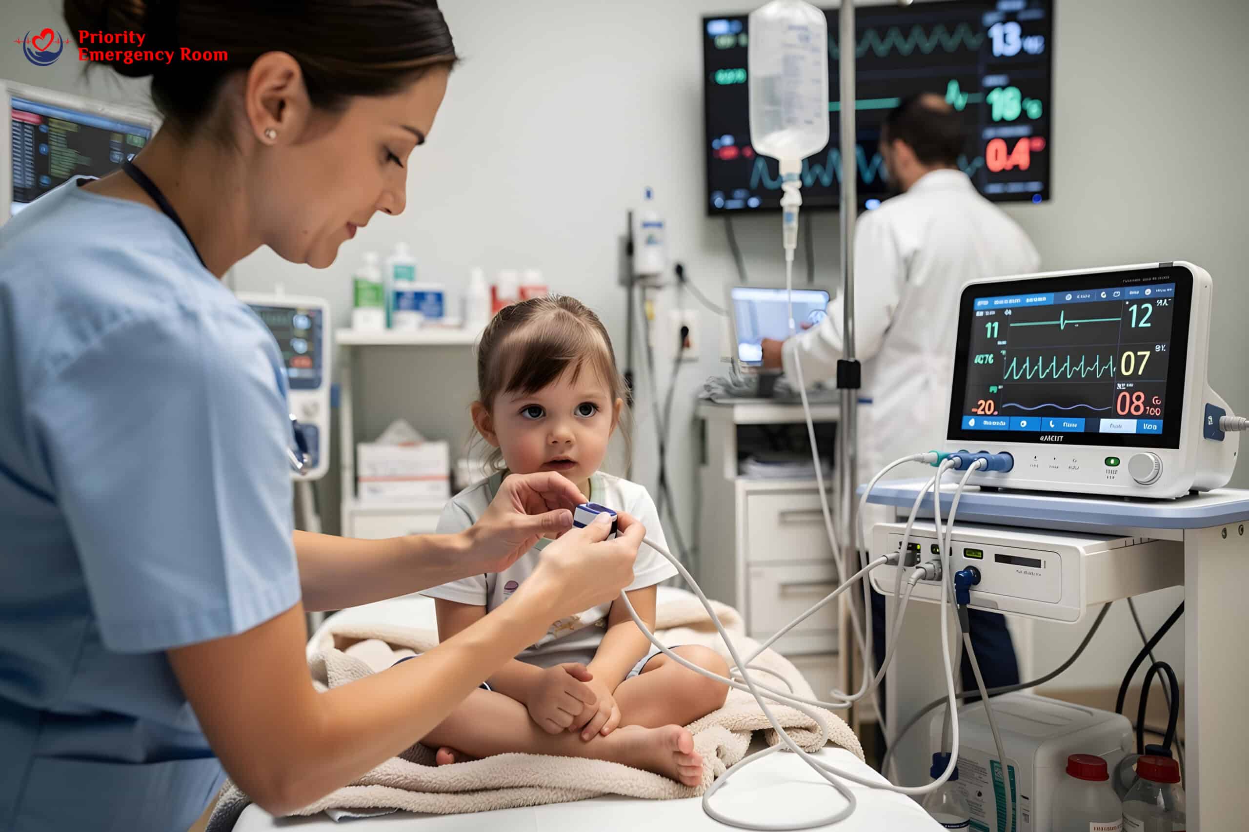 Dehydration signs in child with pneumonia