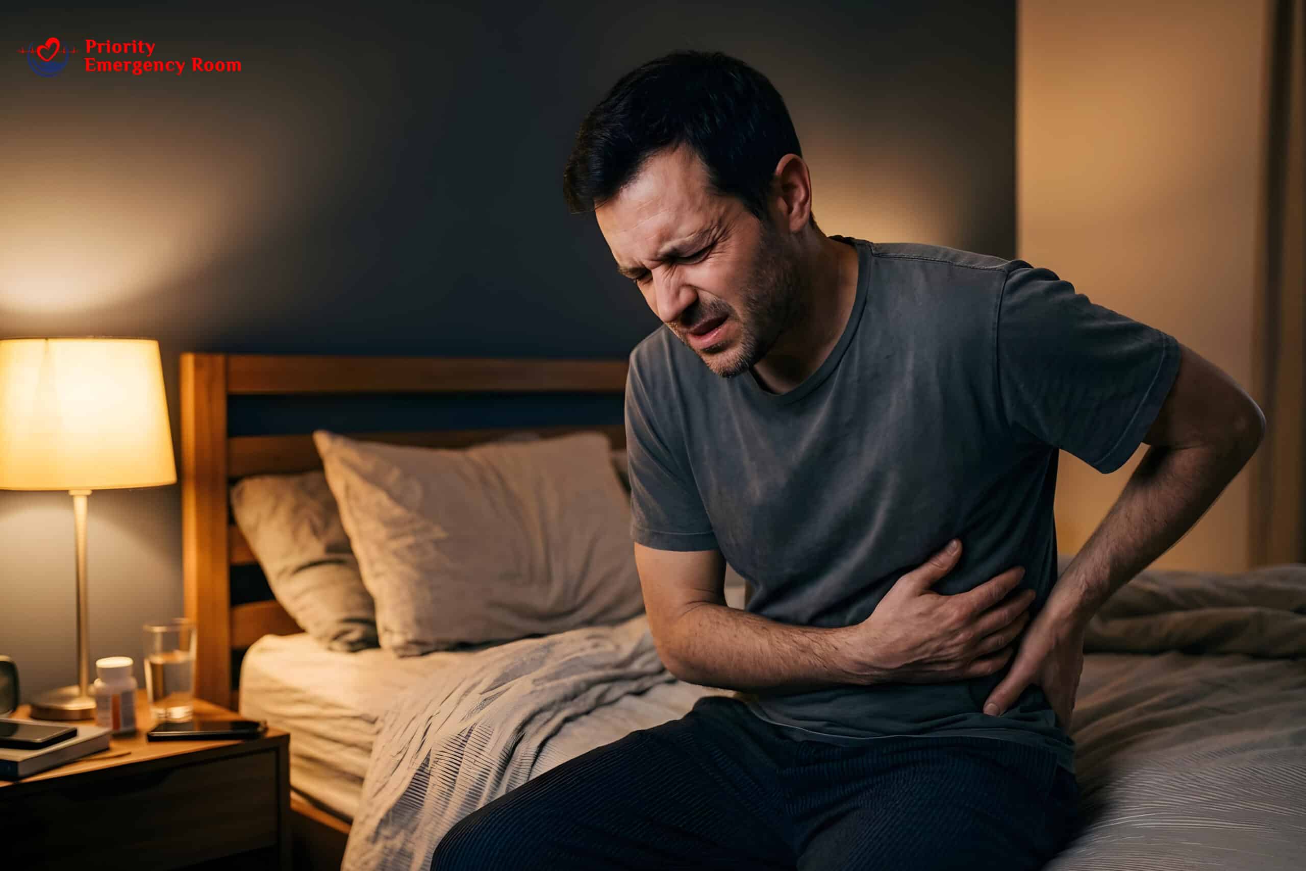 Medical emergency urinary symptoms