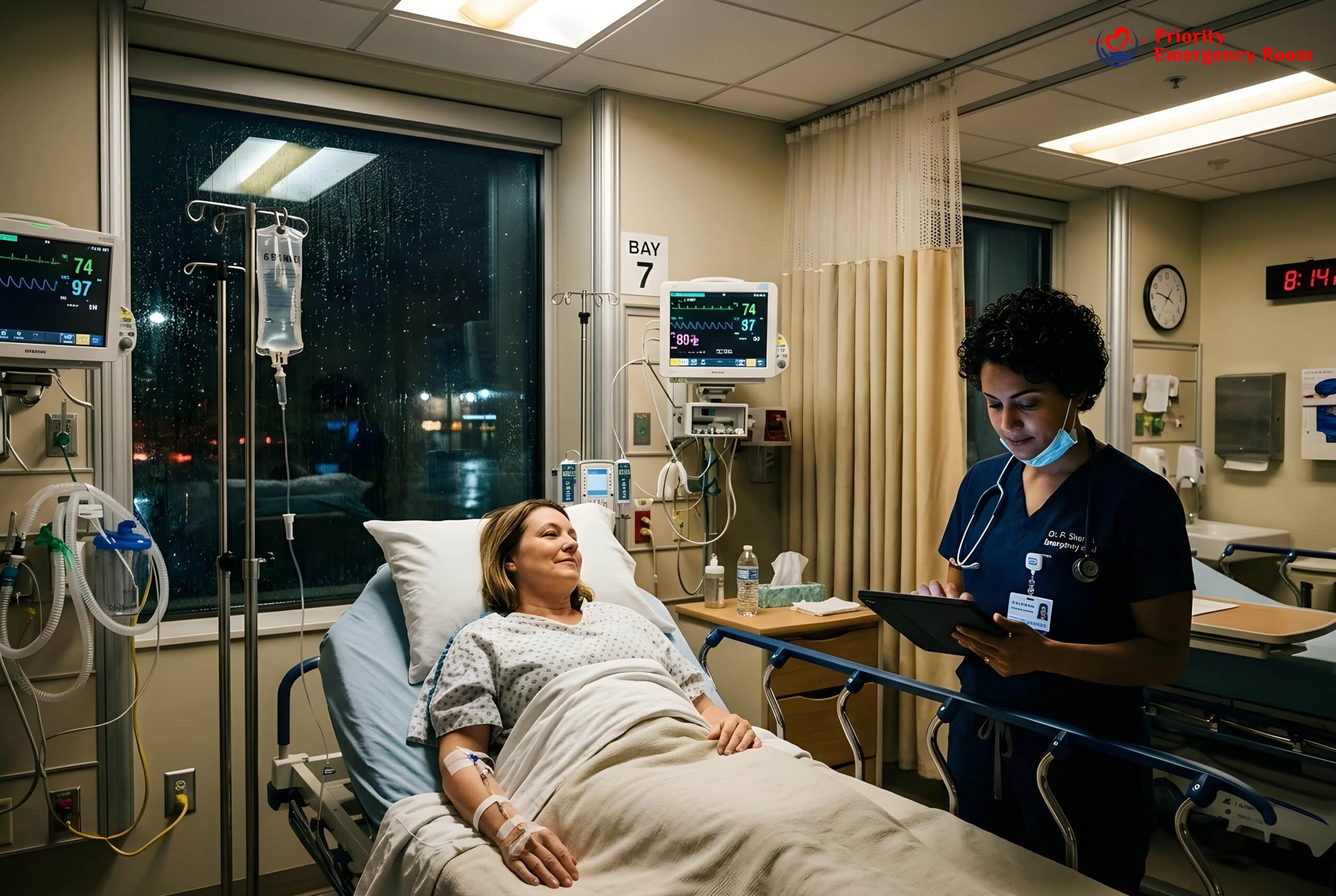 Blood in urine emergency