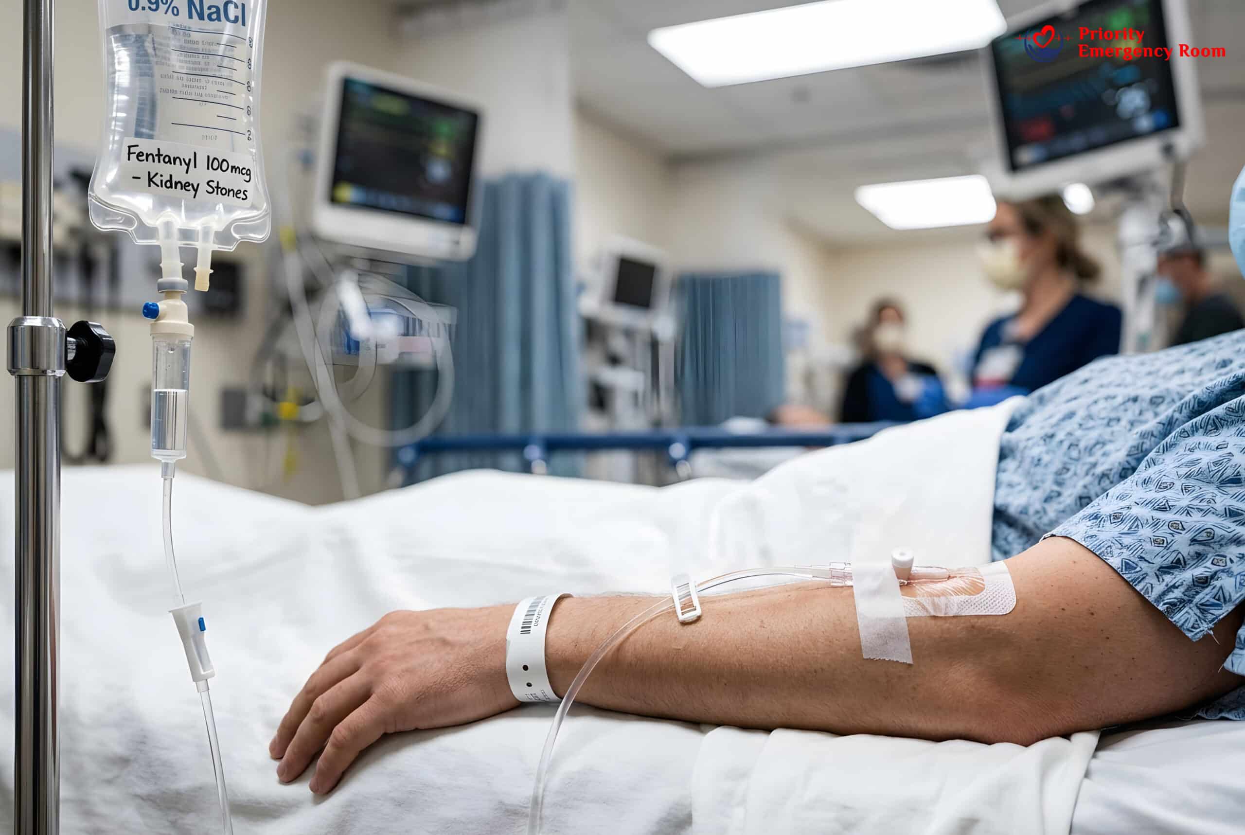 Patient with severe nausea and vomiting