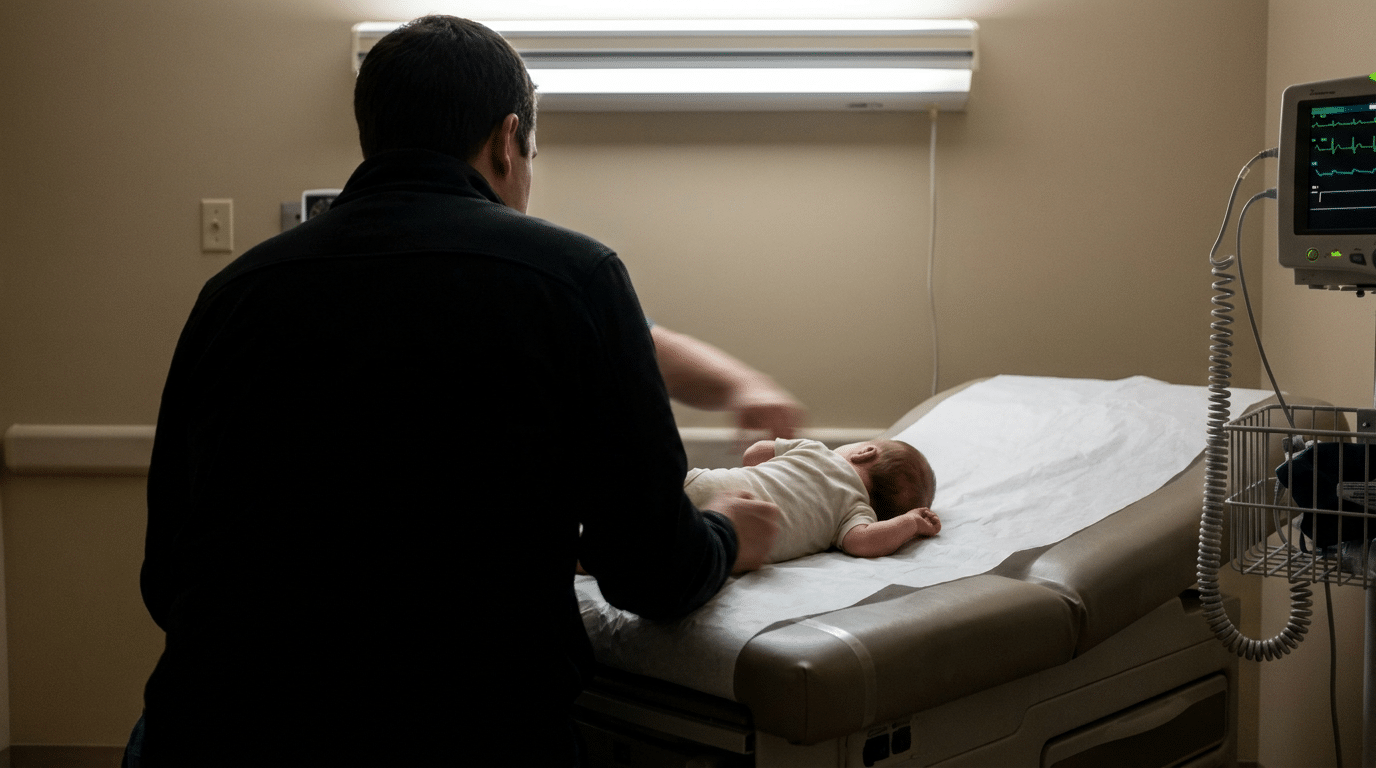Severe dehydration signs in children