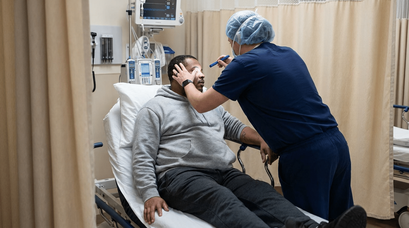 Abdominal pain with fever and vomiting