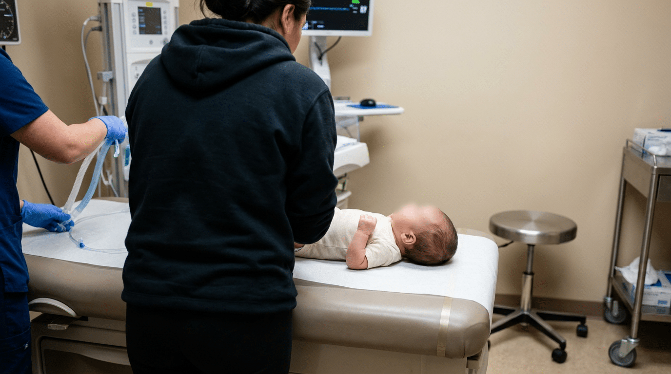 Severe dehydration signs in children