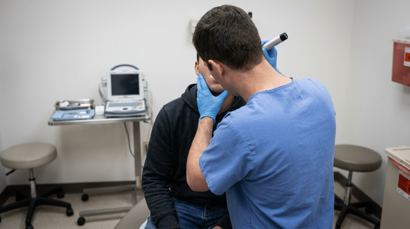 Child with severe tooth pain dental emergency
